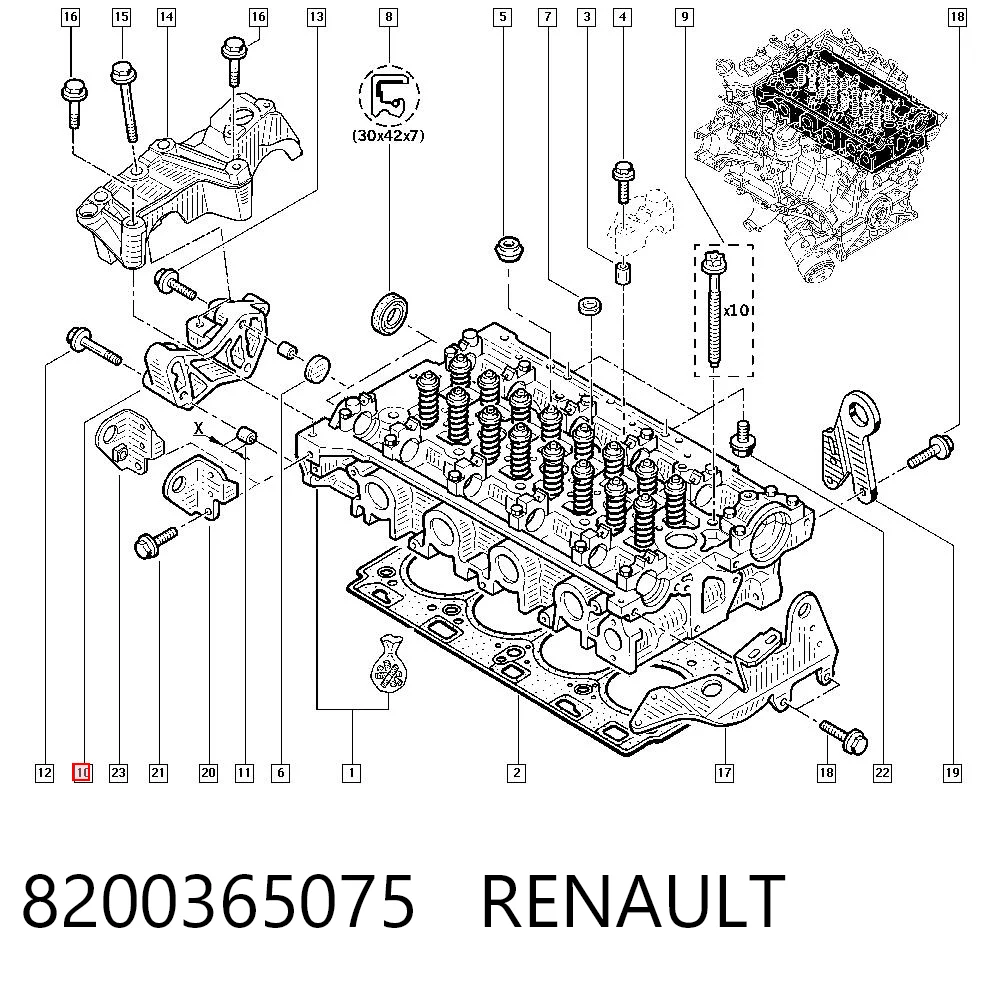 8200365075 RENAULT