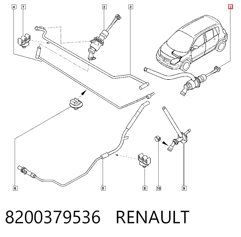 8200379536 Renault (RVI)