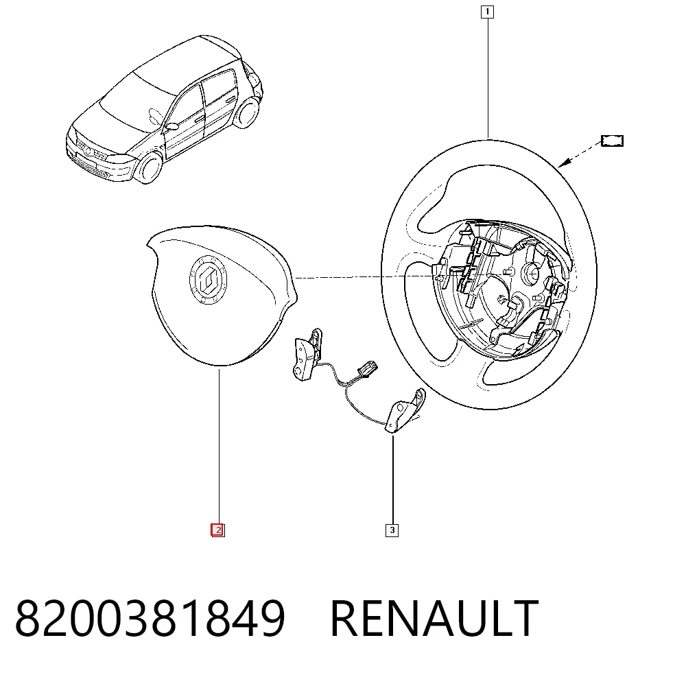 8200381849 Renault (RVI)