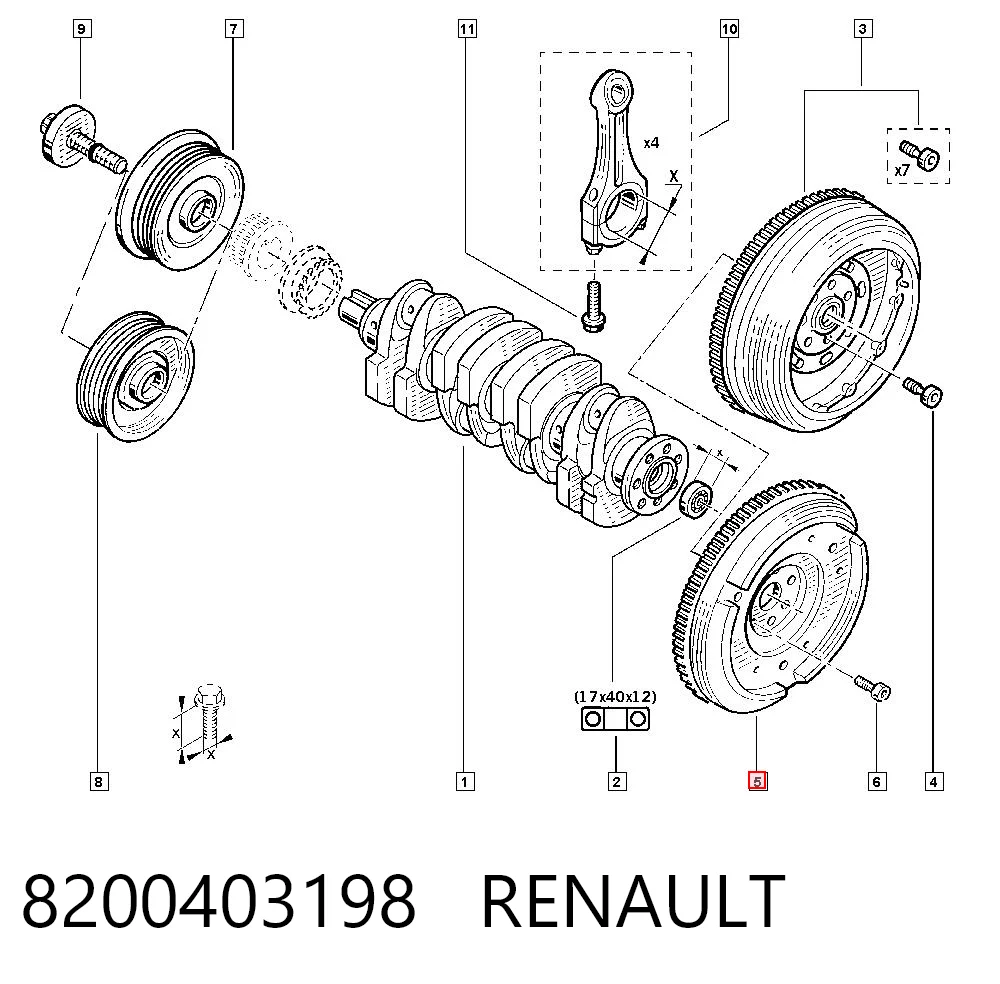 Comprar Volante de motor Renault Master II JD a bajo precio