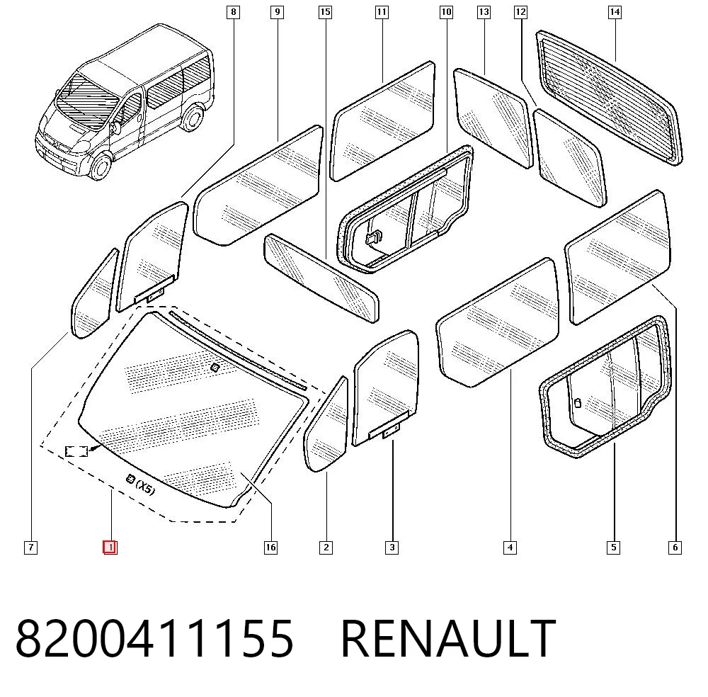 8200411155 Renault (RVI)