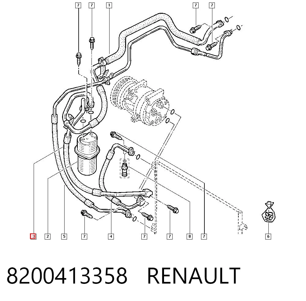8200413358 Renault (RVI)