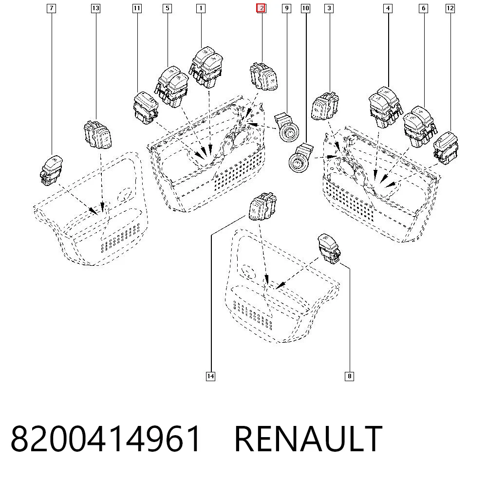 8200414961 Renault (RVI)
