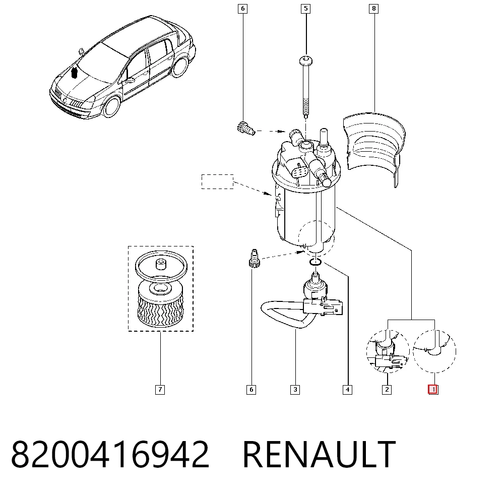 8200416942 Renault (RVI)