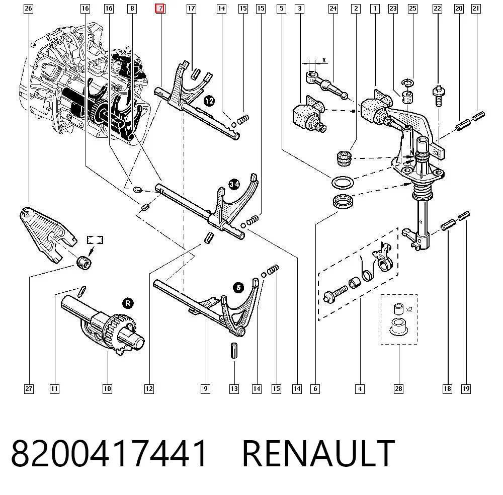 8200417441 RENAULT
