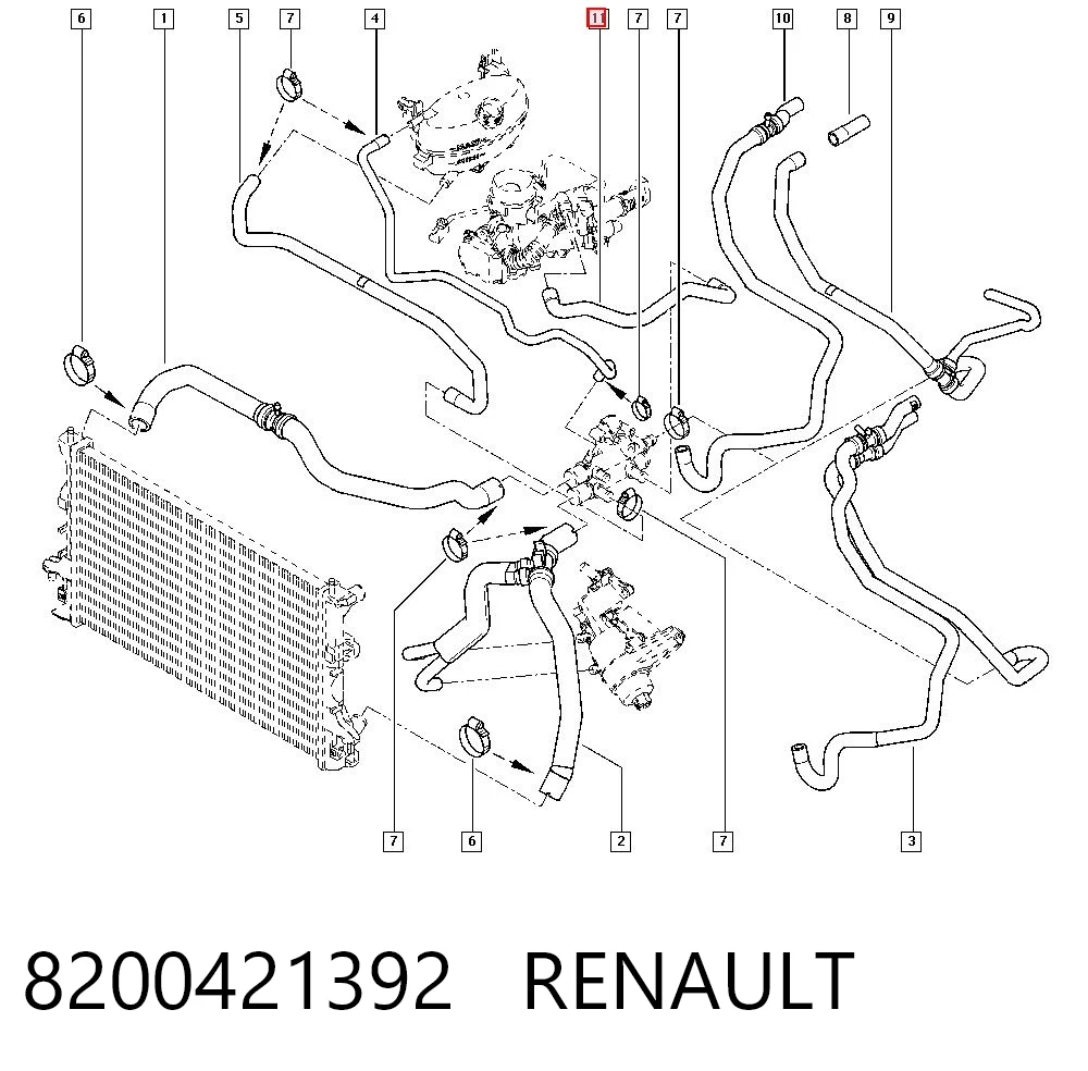 8200421392 Renault (RVI)