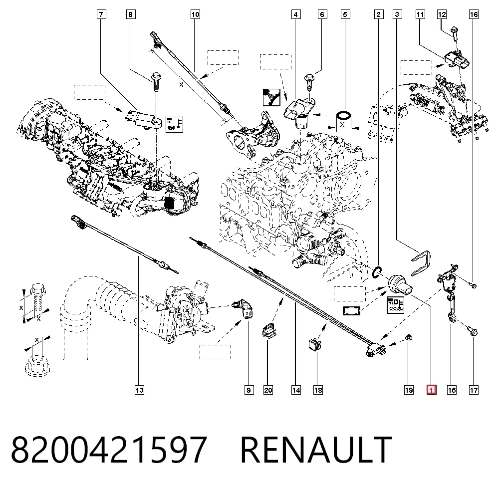 8200421597 Renault (RVI)