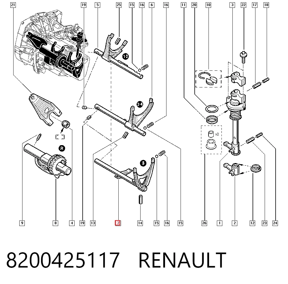 8200425117 Renault (RVI)