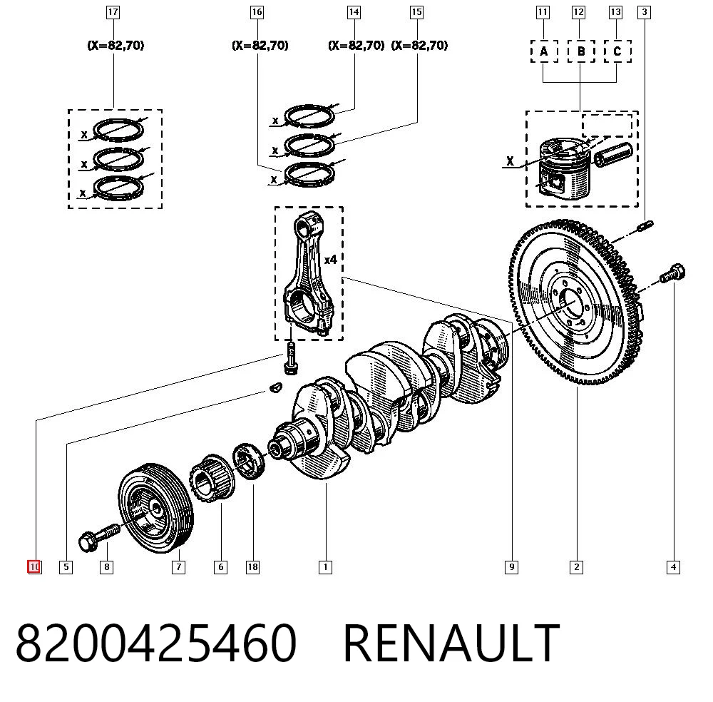 8200425460 Renault (RVI)