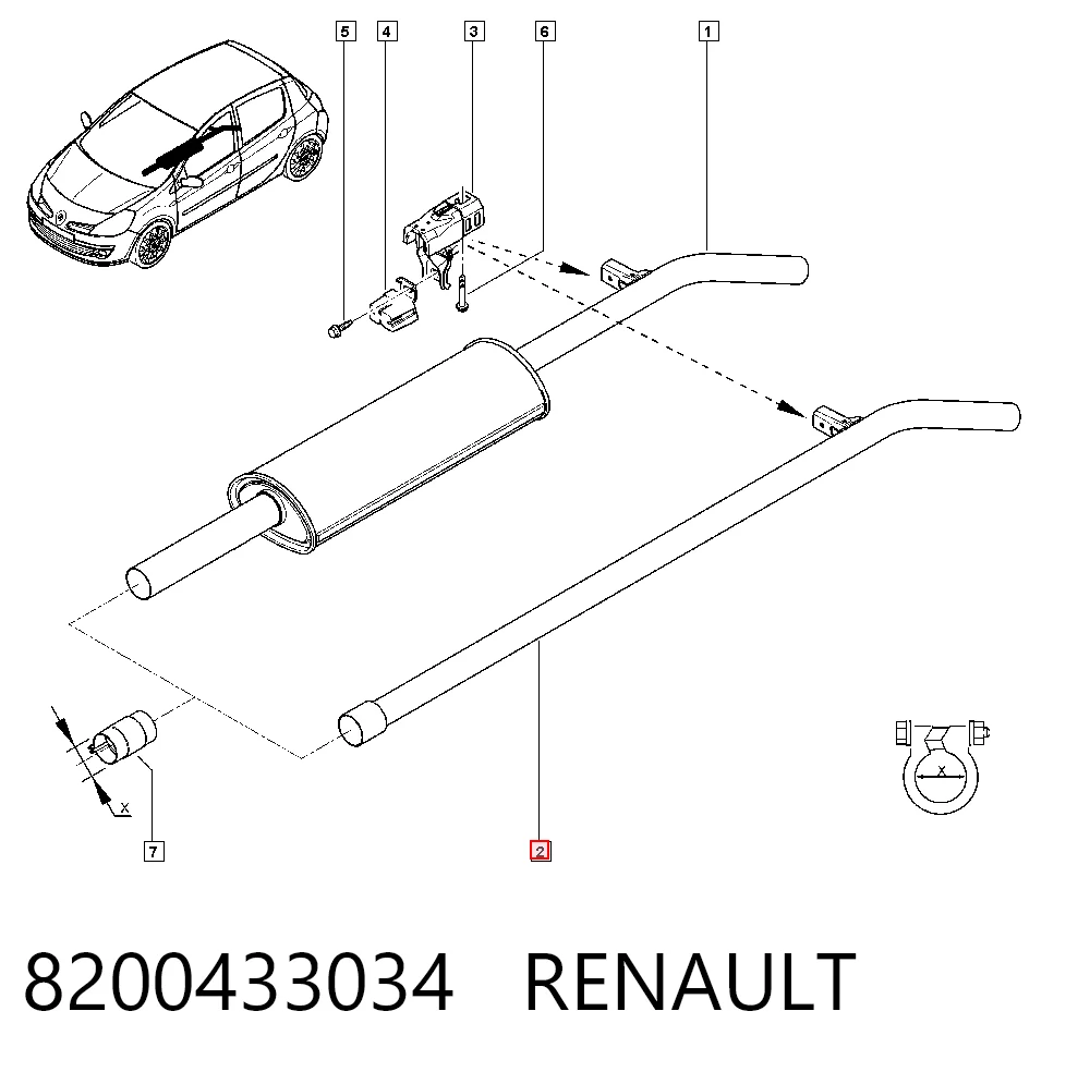 8200433034 Renault (RVI)