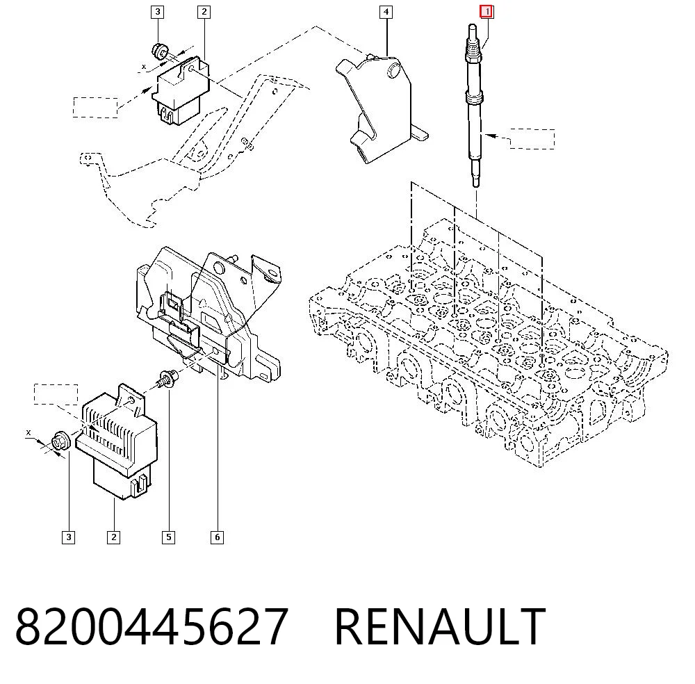 Comprar Bujía de incandescencia Renault Master II HD, FD a bajo precio