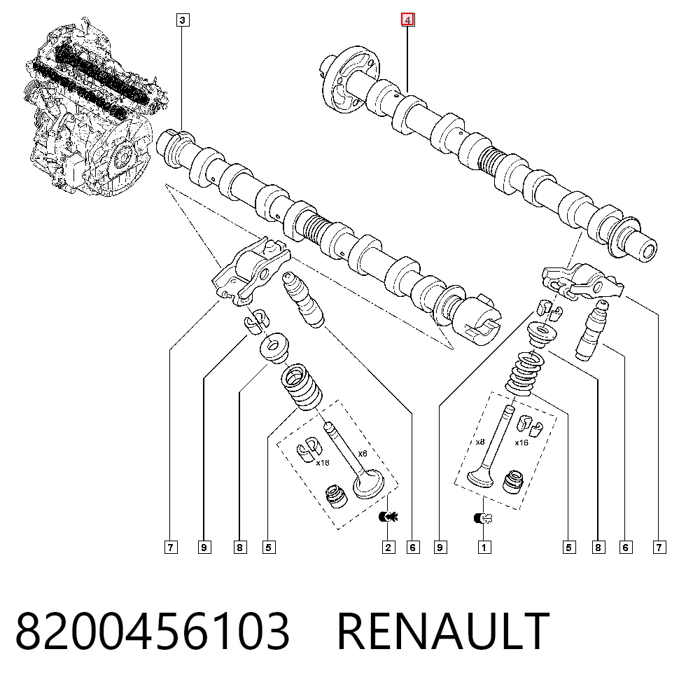 8200456103 Renault (RVI)