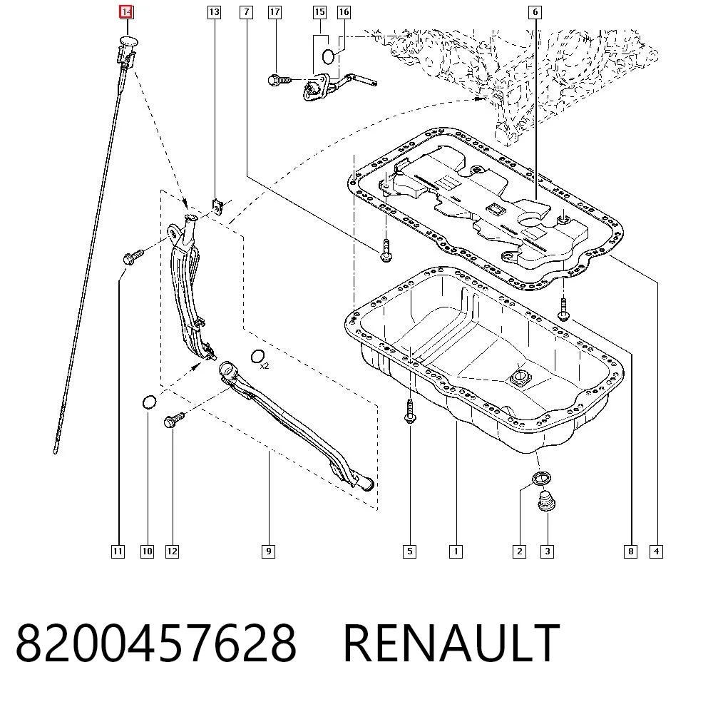 8200457628 Renault (RVI)