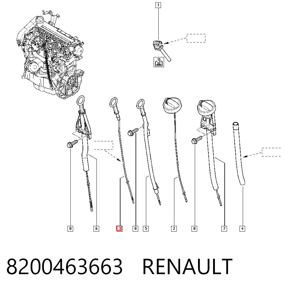 8200463663 Renault (RVI)