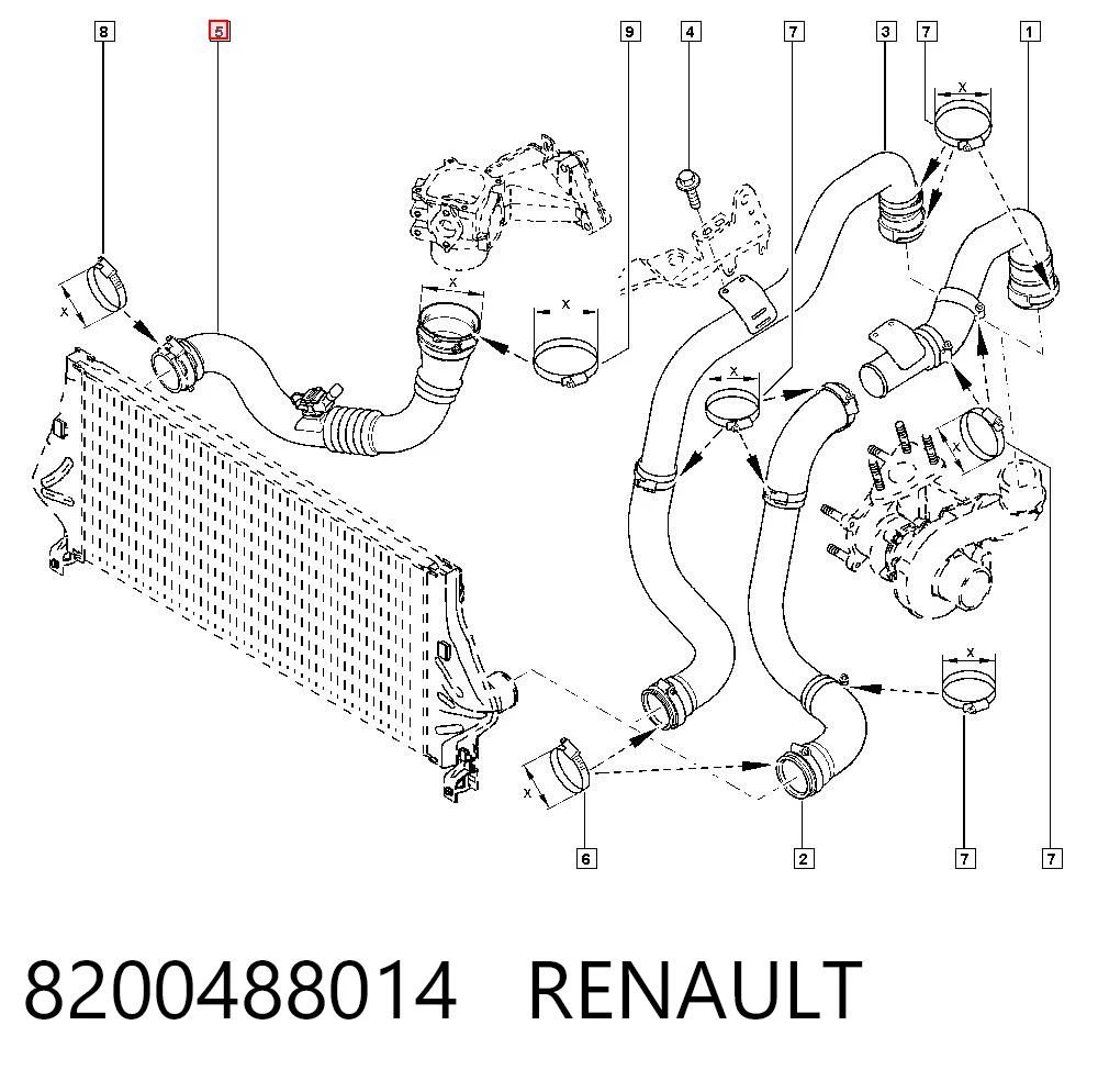 8200488014 Renault (RVI)