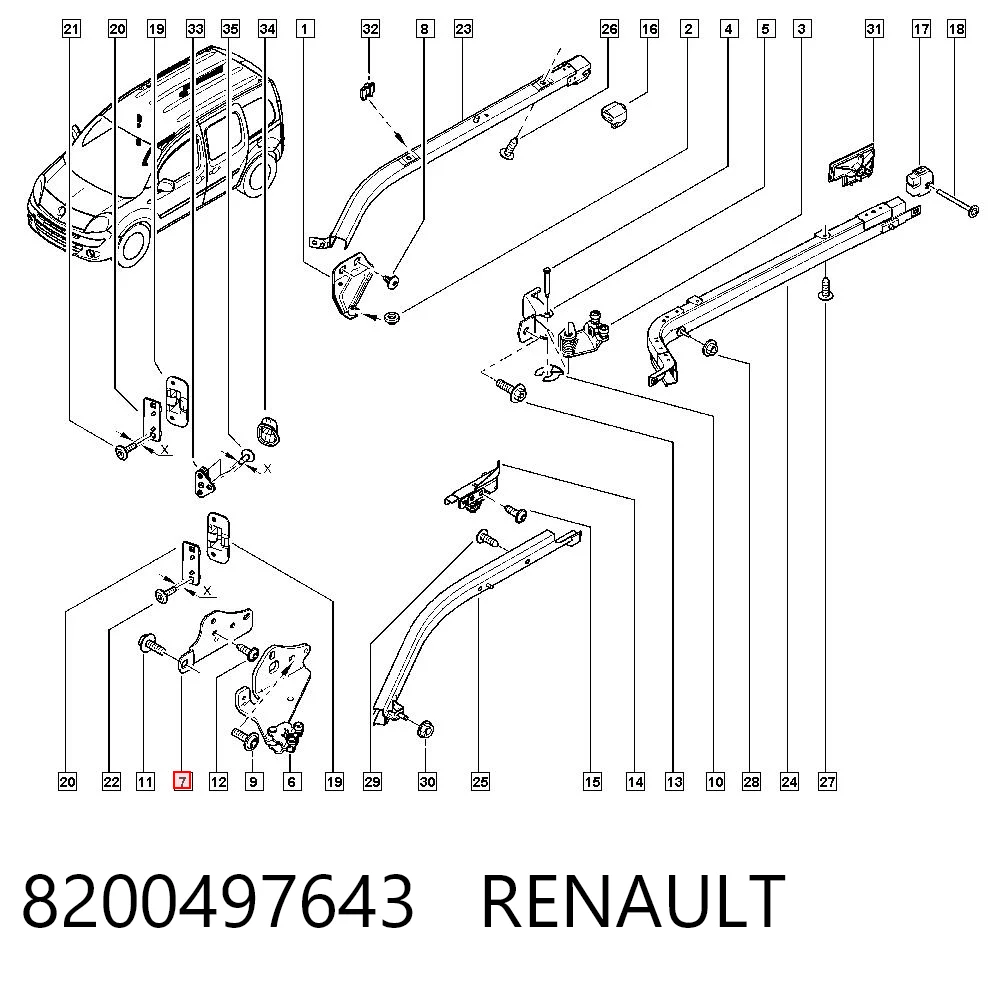 8200497643 Renault (RVI)
