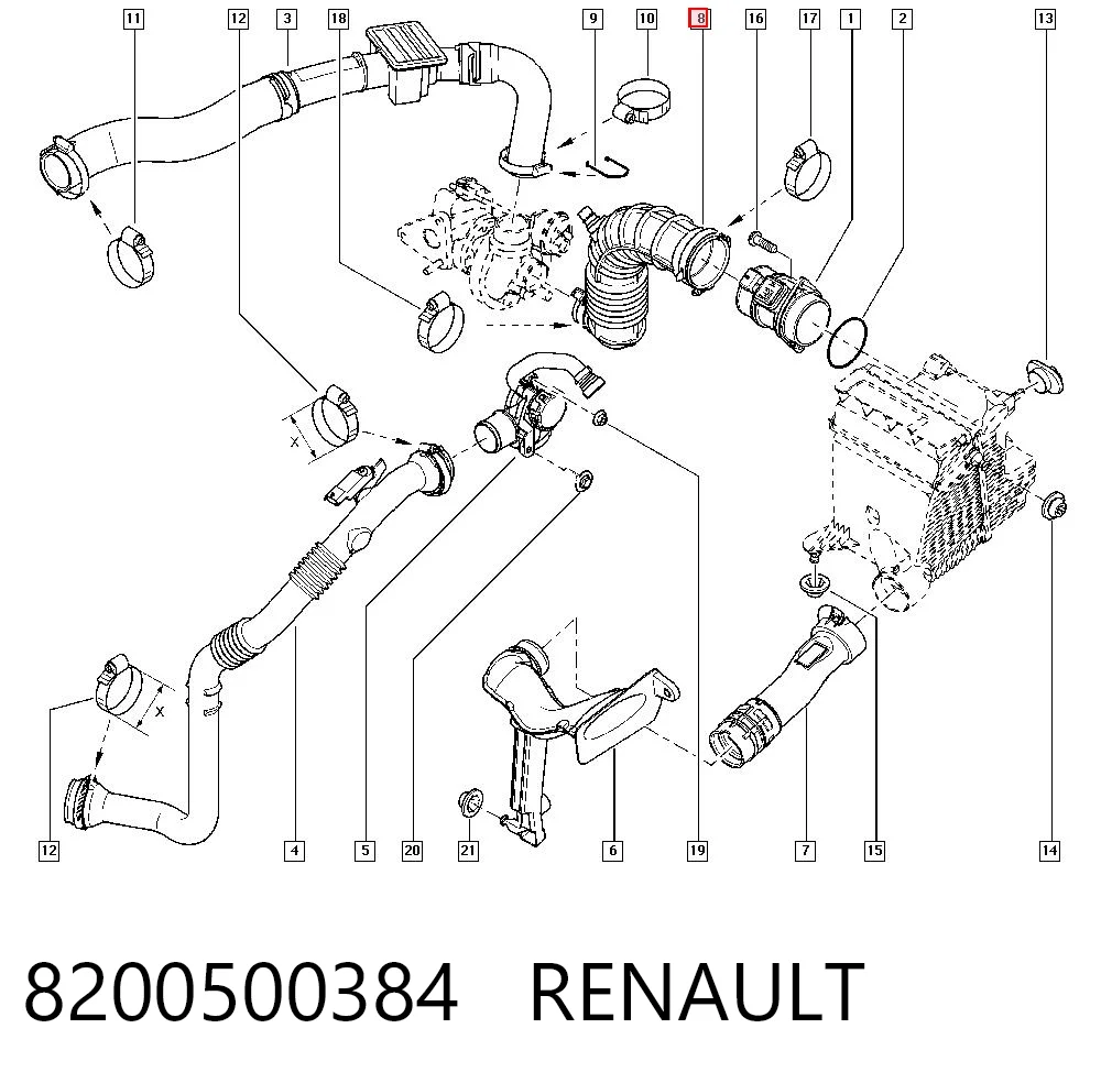 8200500384 Renault (RVI)