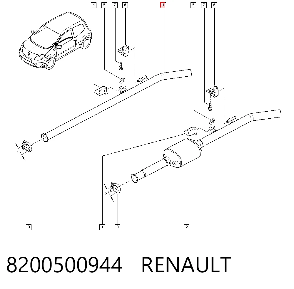 8200500944 Renault (RVI)