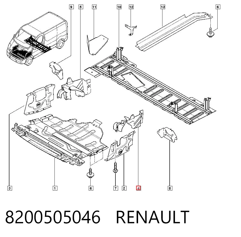 8200505046 Renault (RVI)