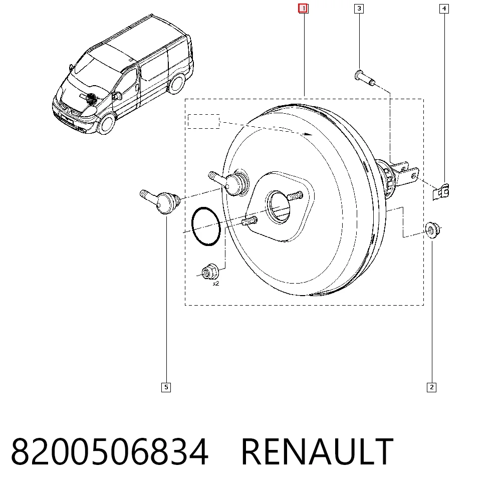 Servofreno 9199229 General Motors