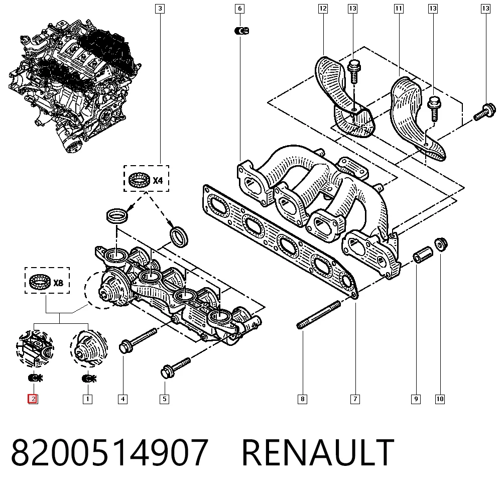 8200514907 Renault (RVI)