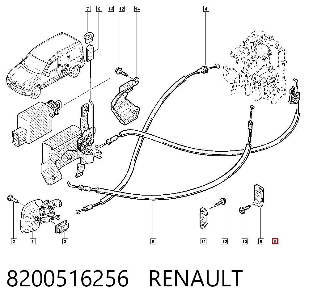 8200516256 Renault (RVI)
