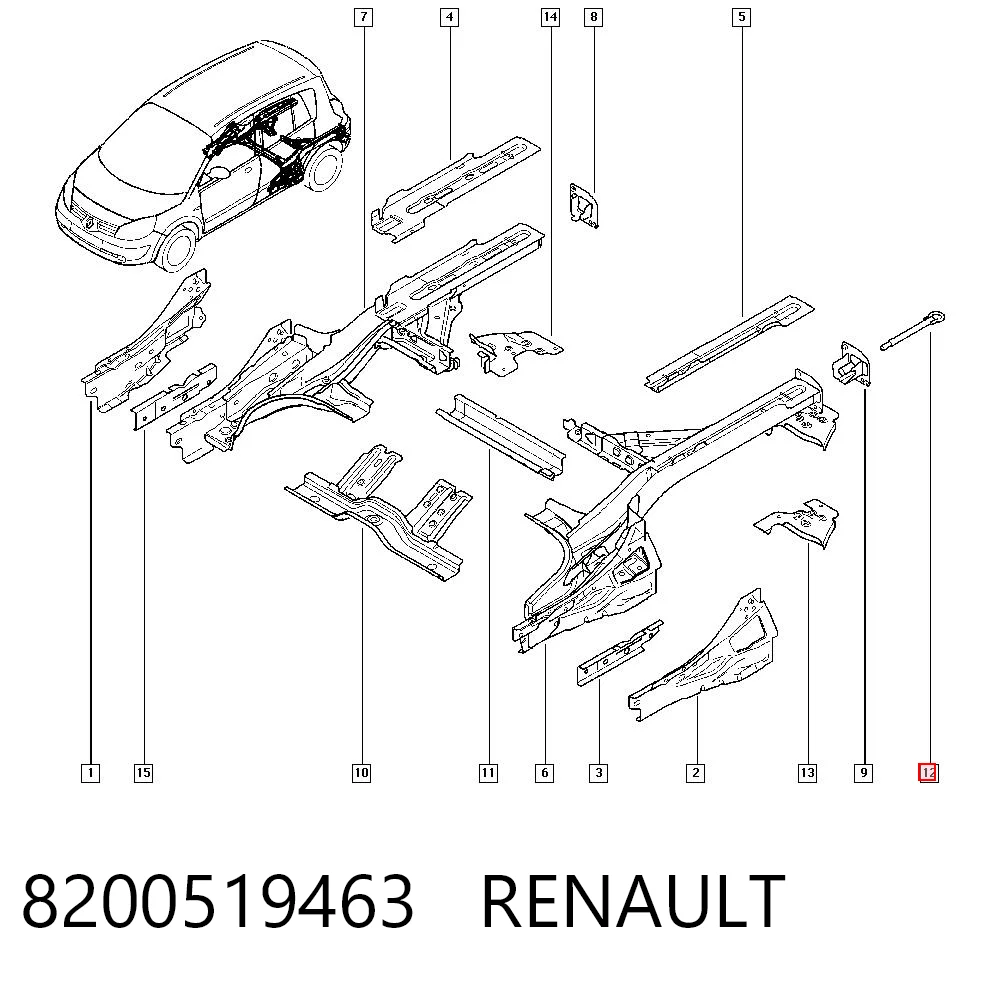 Enganche de bola de remolque para Renault Scenic II JM0, JM1