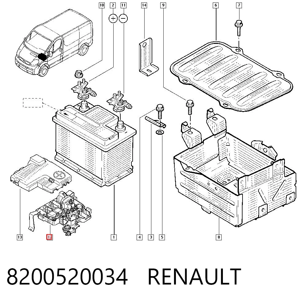8200520034 Renault (RVI)