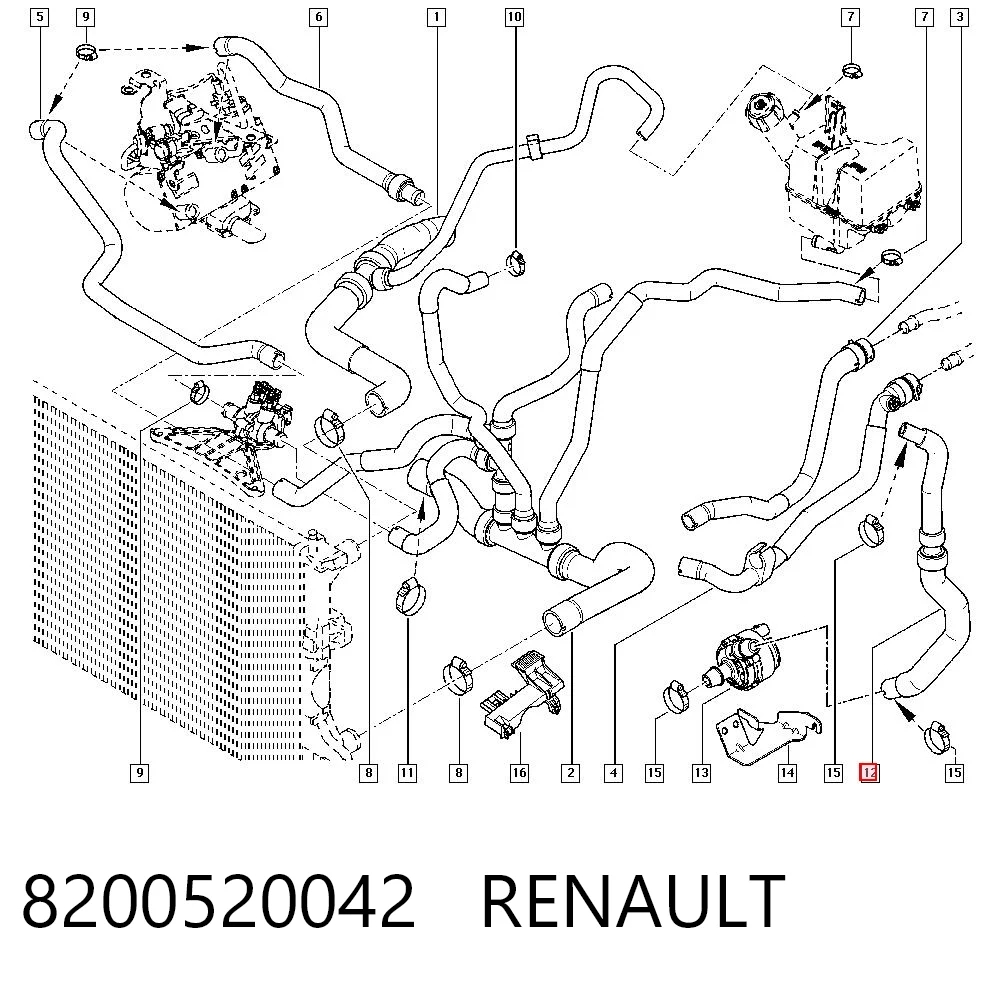 8200520042 Renault (RVI)