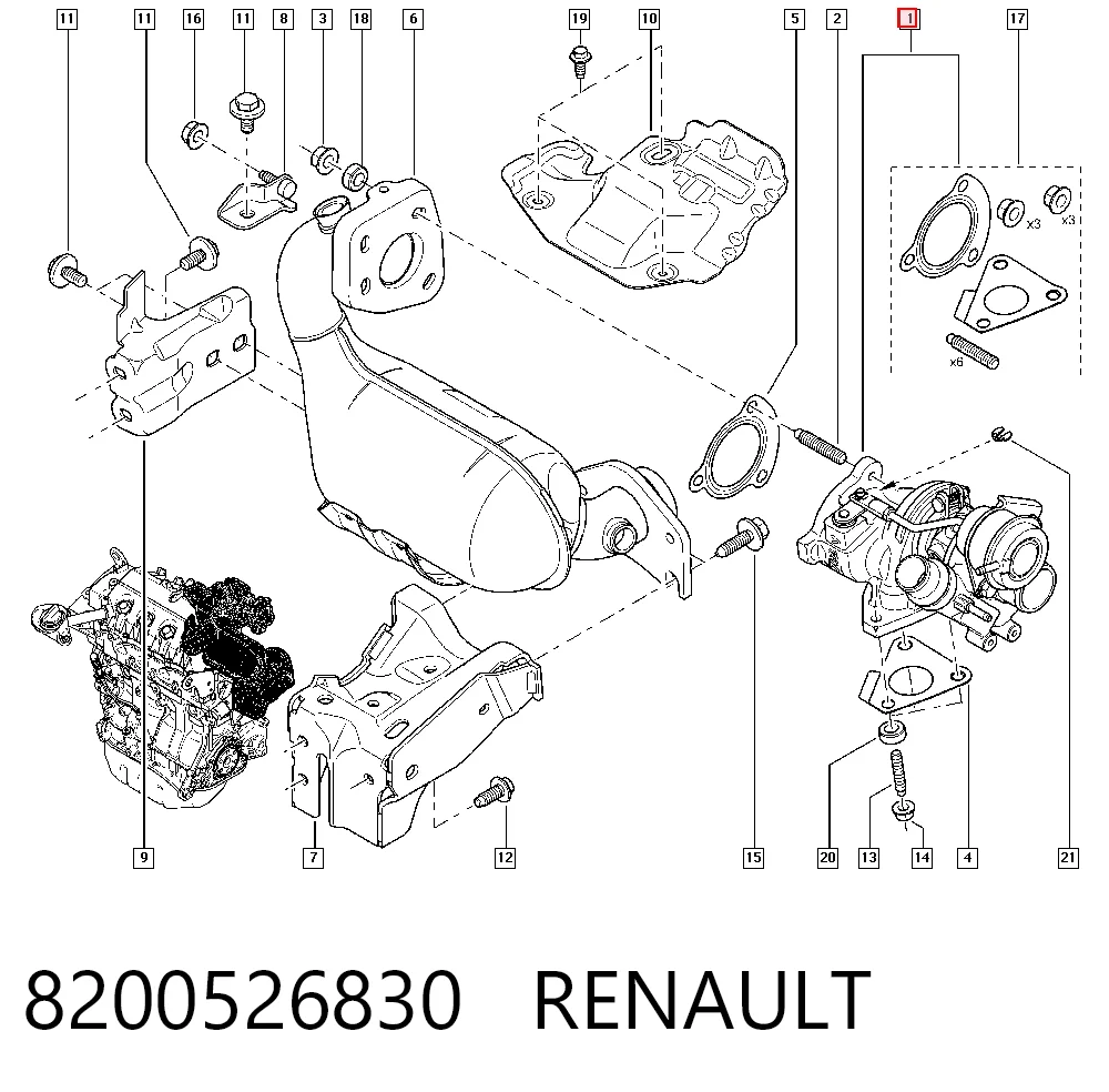 8200526830 Renault (RVI)