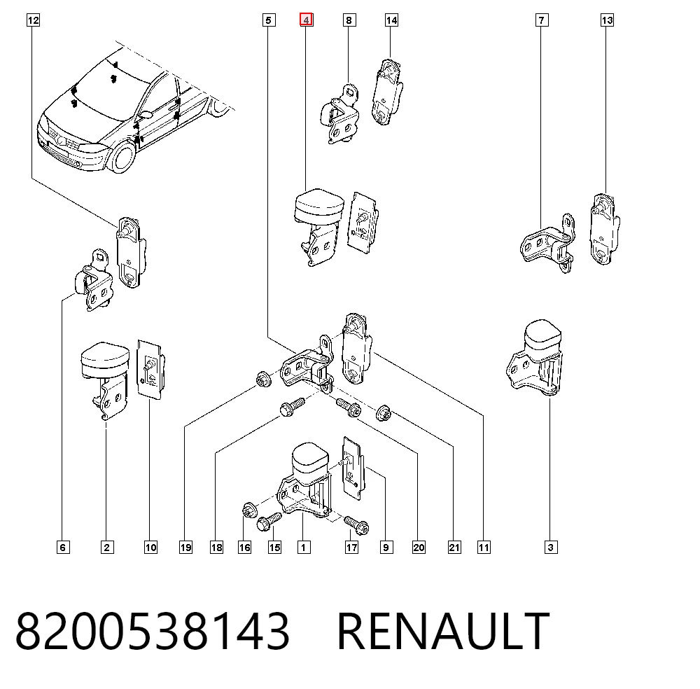 8200538143 Renault (RVI)