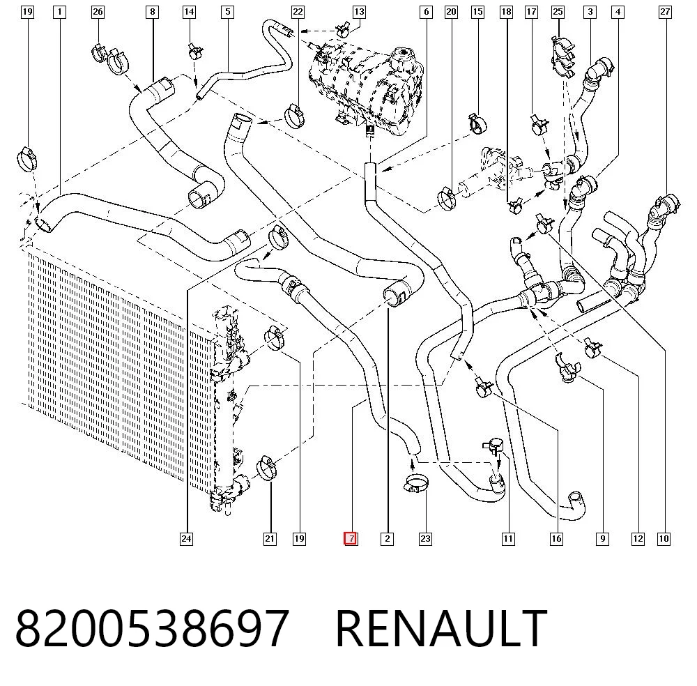 8200538697 Renault (RVI)