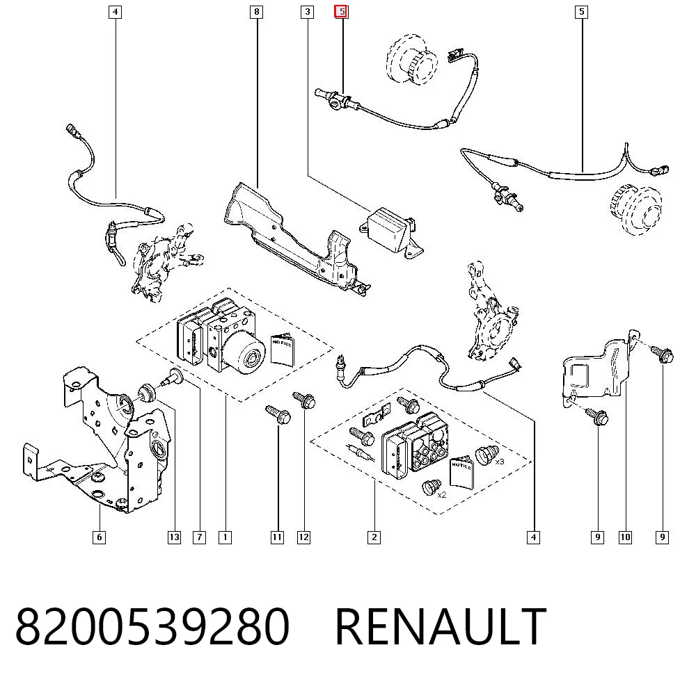 8200539280 Renault (RVI)