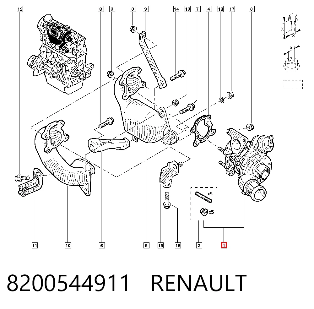 Turbo para motor Nissan Primastar  (2002-2026)