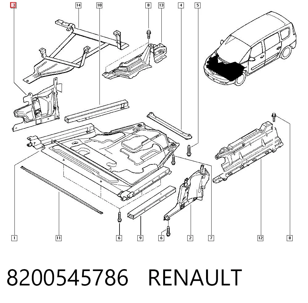8200545786 RENAULT