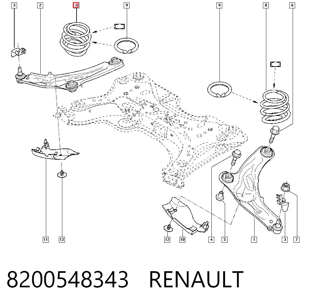 8200548343 Renault (RVI)