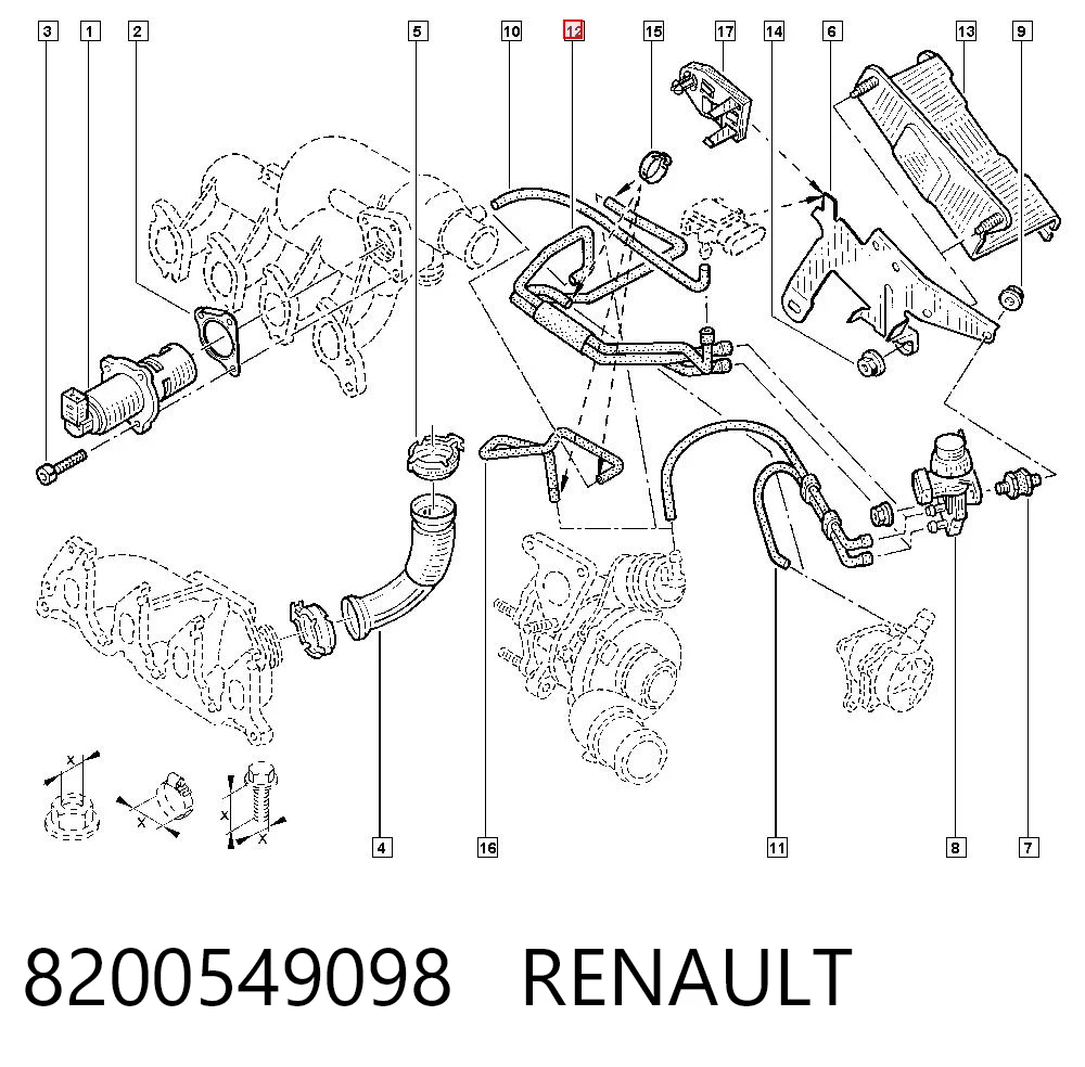 8200549098 RENAULT