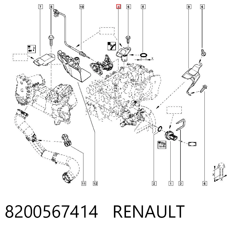 8200567414 Renault (RVI)