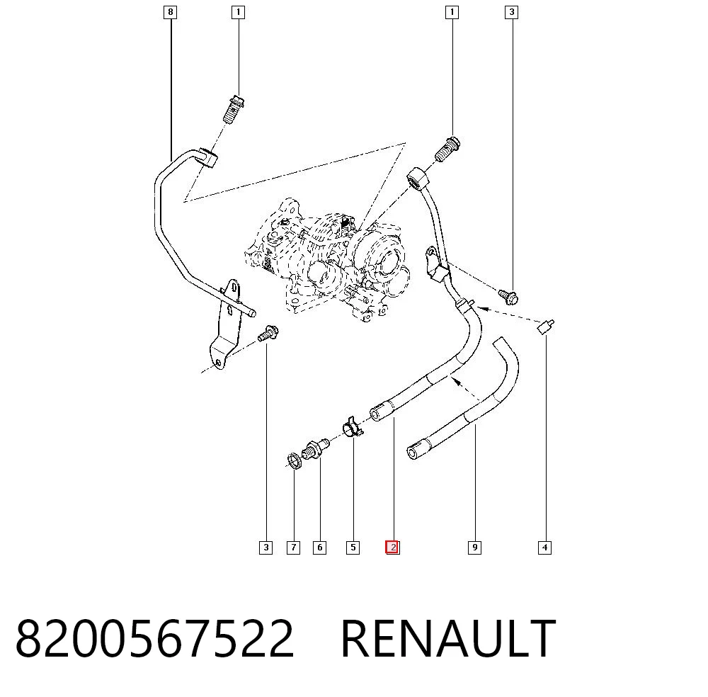 8200567522 Renault (RVI)