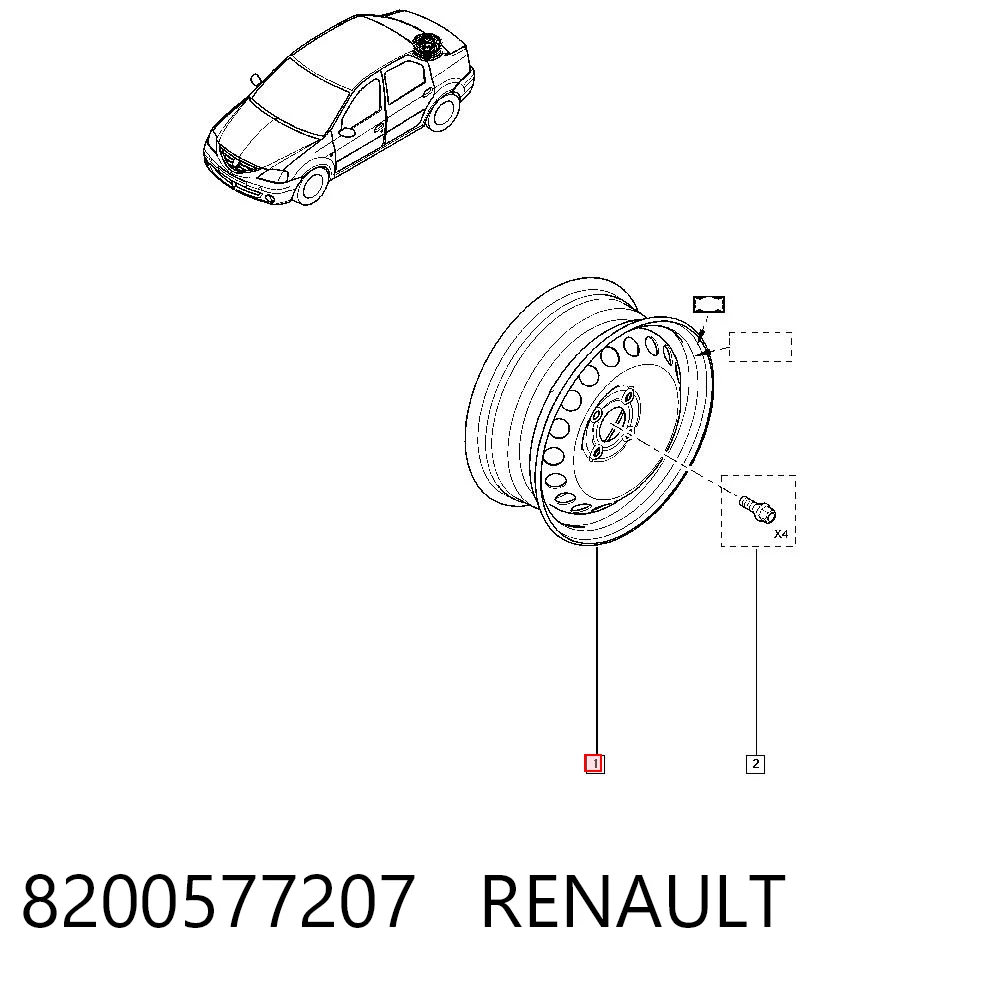 8200577207 Renault (RVI)