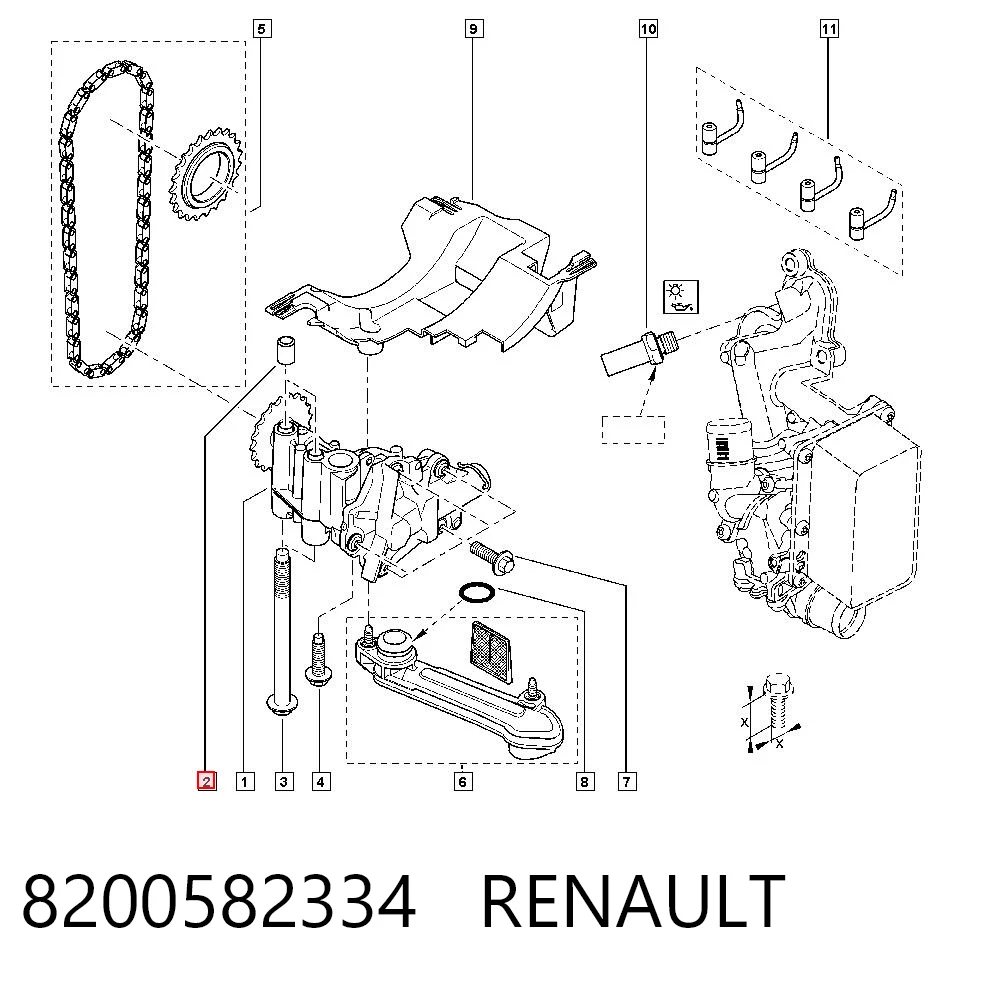 8200582334 Renault (RVI)