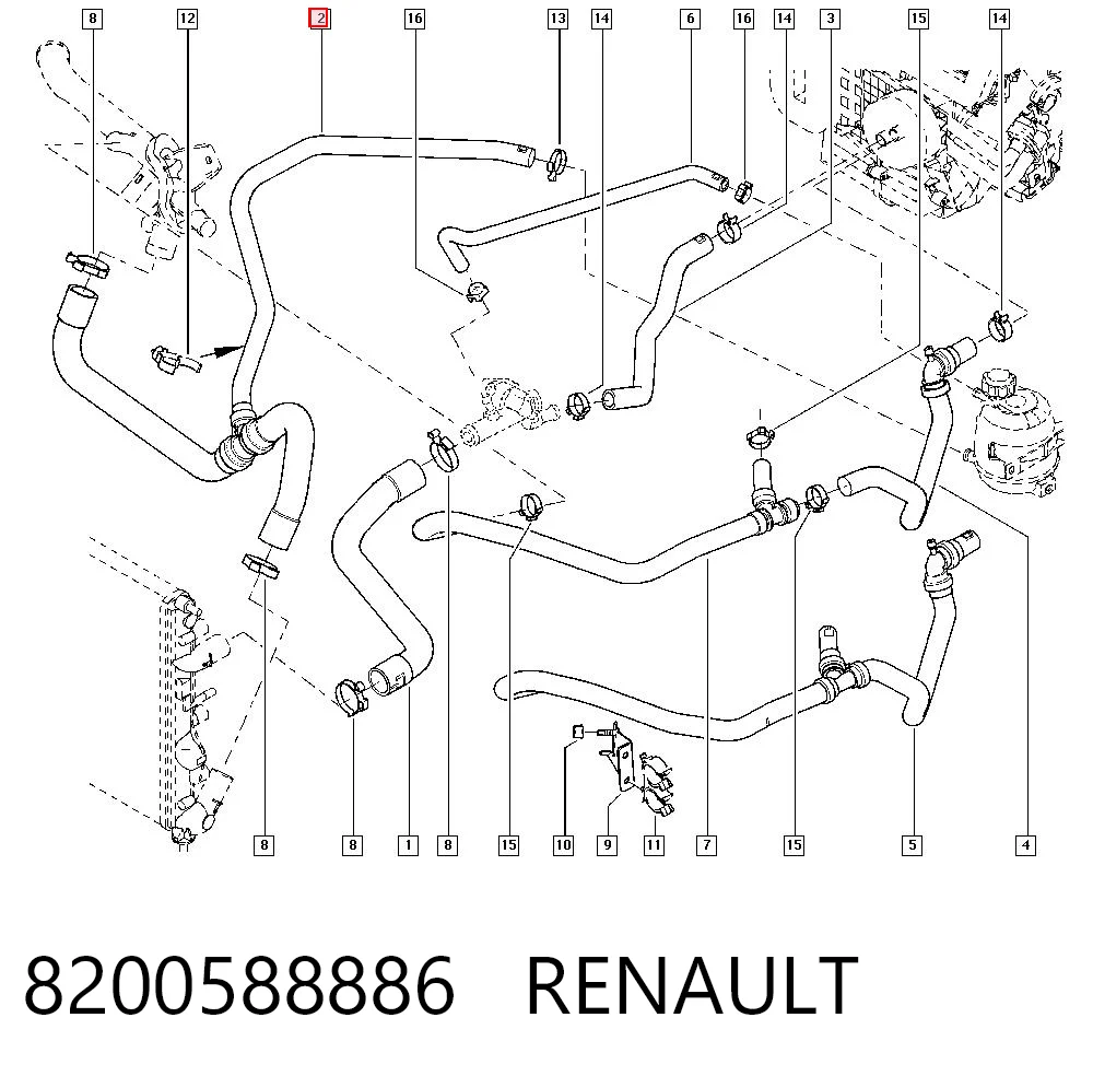 8200588886 Renault (RVI)