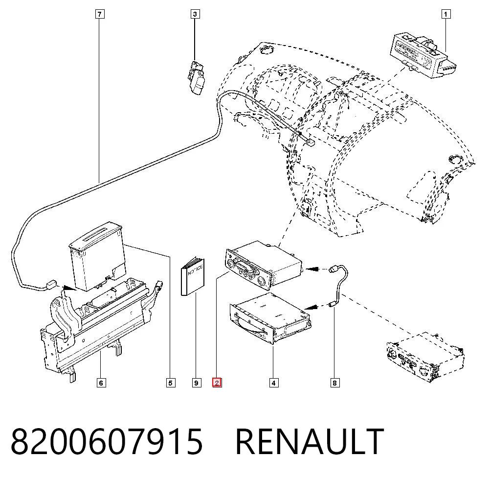 8200607915 Renault (RVI)