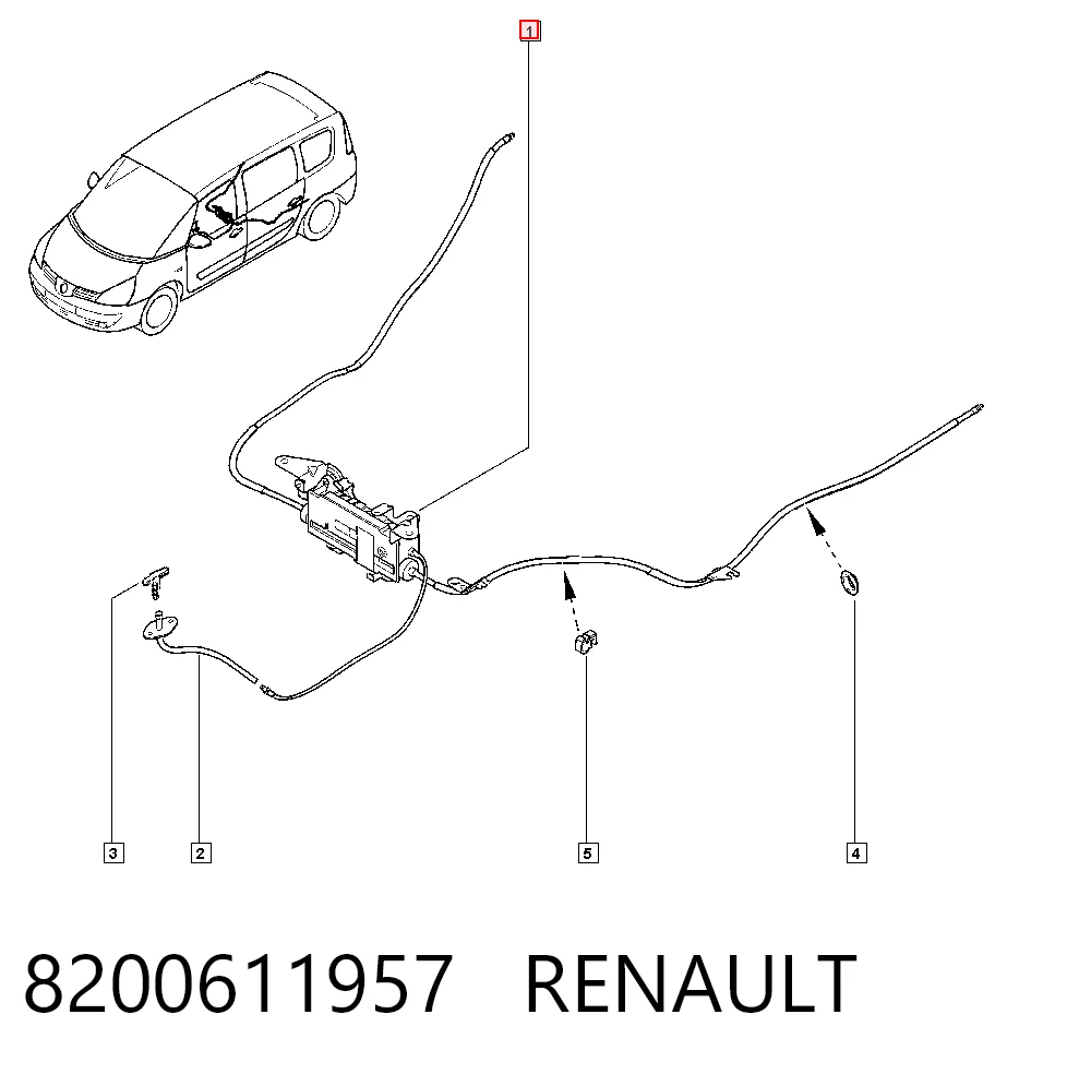 360100830R Nissan/Infiniti Módulo del freno de estacionamiento electromecánico