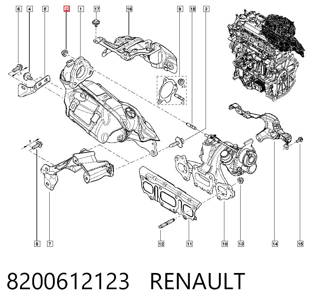 8200612123 Renault (RVI)