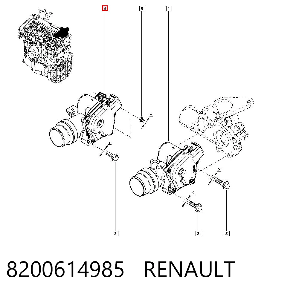 8200614985 Renault (RVI)