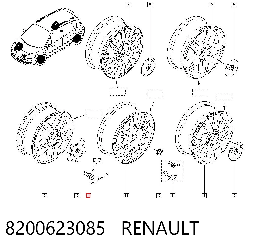 8200623085 Renault (RVI)