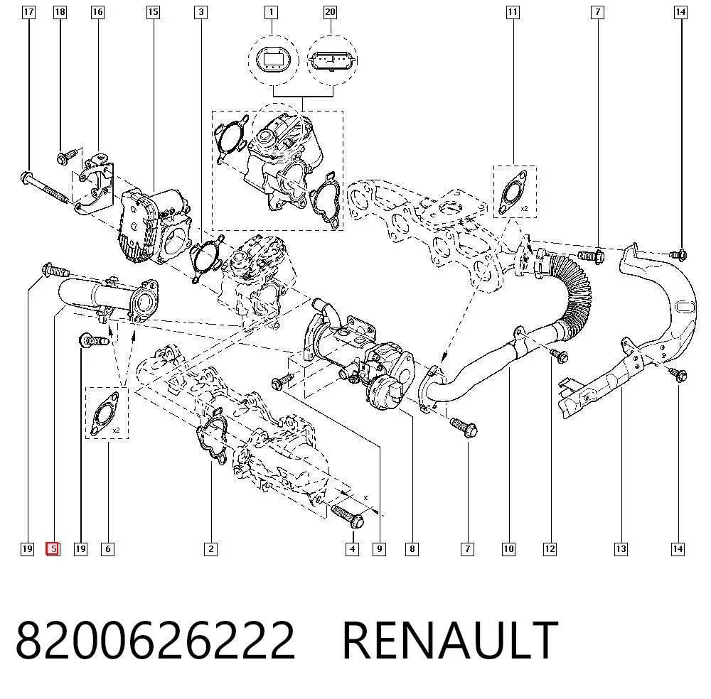 8200626222 Renault (RVI)