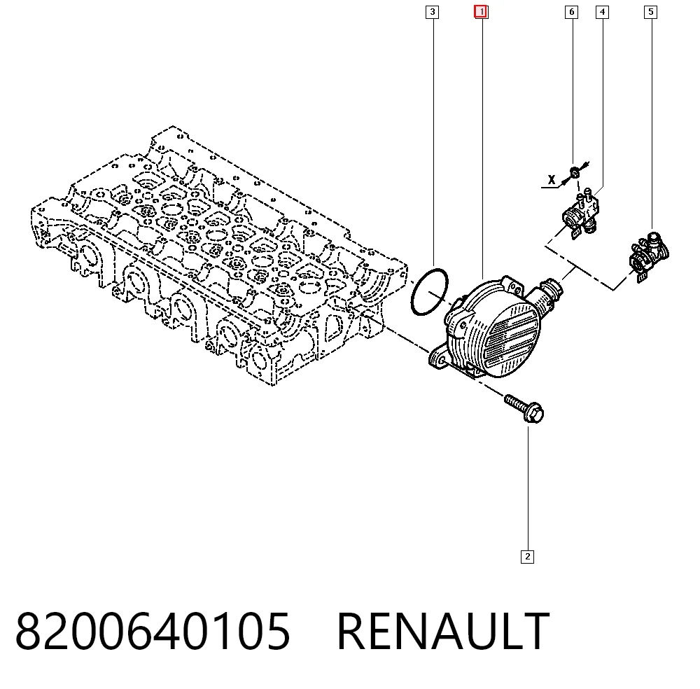 8200640105 Renault (RVI)