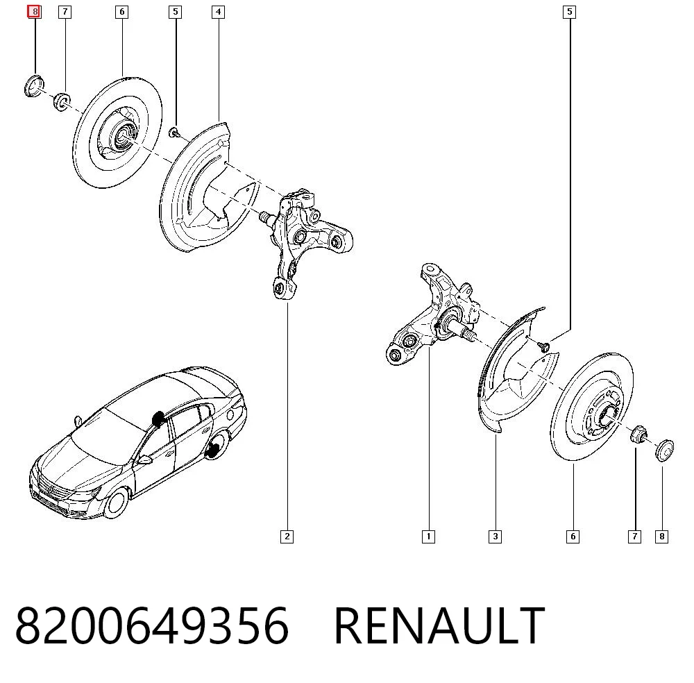 8200649356 Renault (RVI)